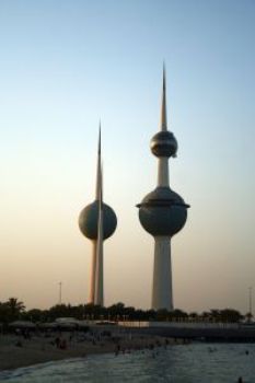 This photo of the Kuwait Towers (2 of 3) was taken by photographer Asif Akbar from Mumbai, India.